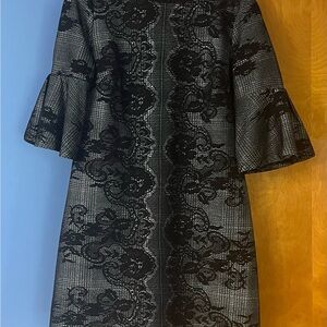 Elegant Black Lace Dress